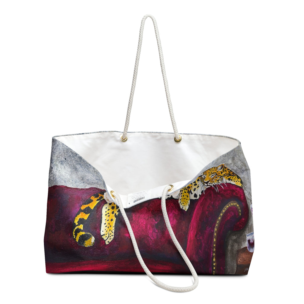 Leopard Lounge Weekender Bag