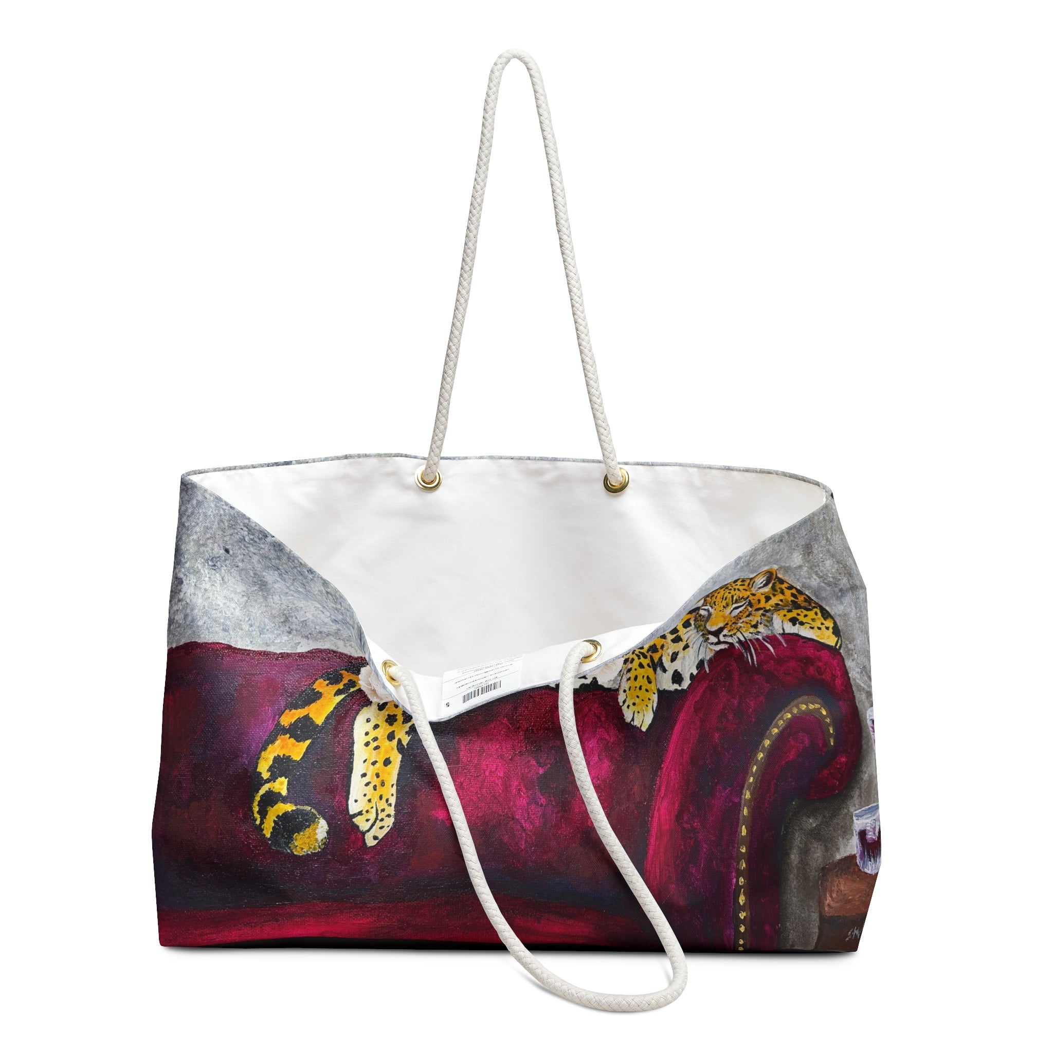 Leopard Lounge Weekender Bag