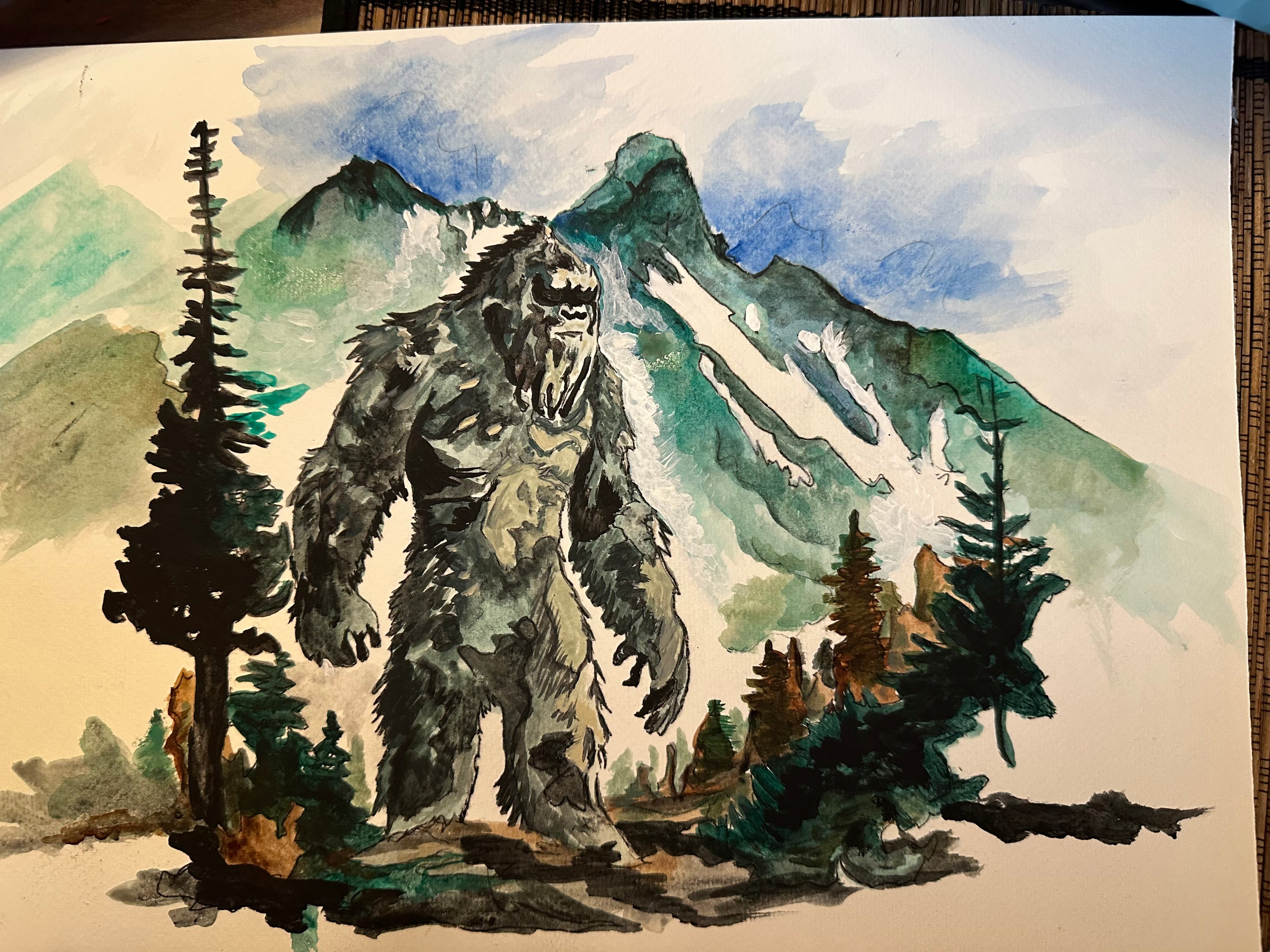 Bigfoot mountain