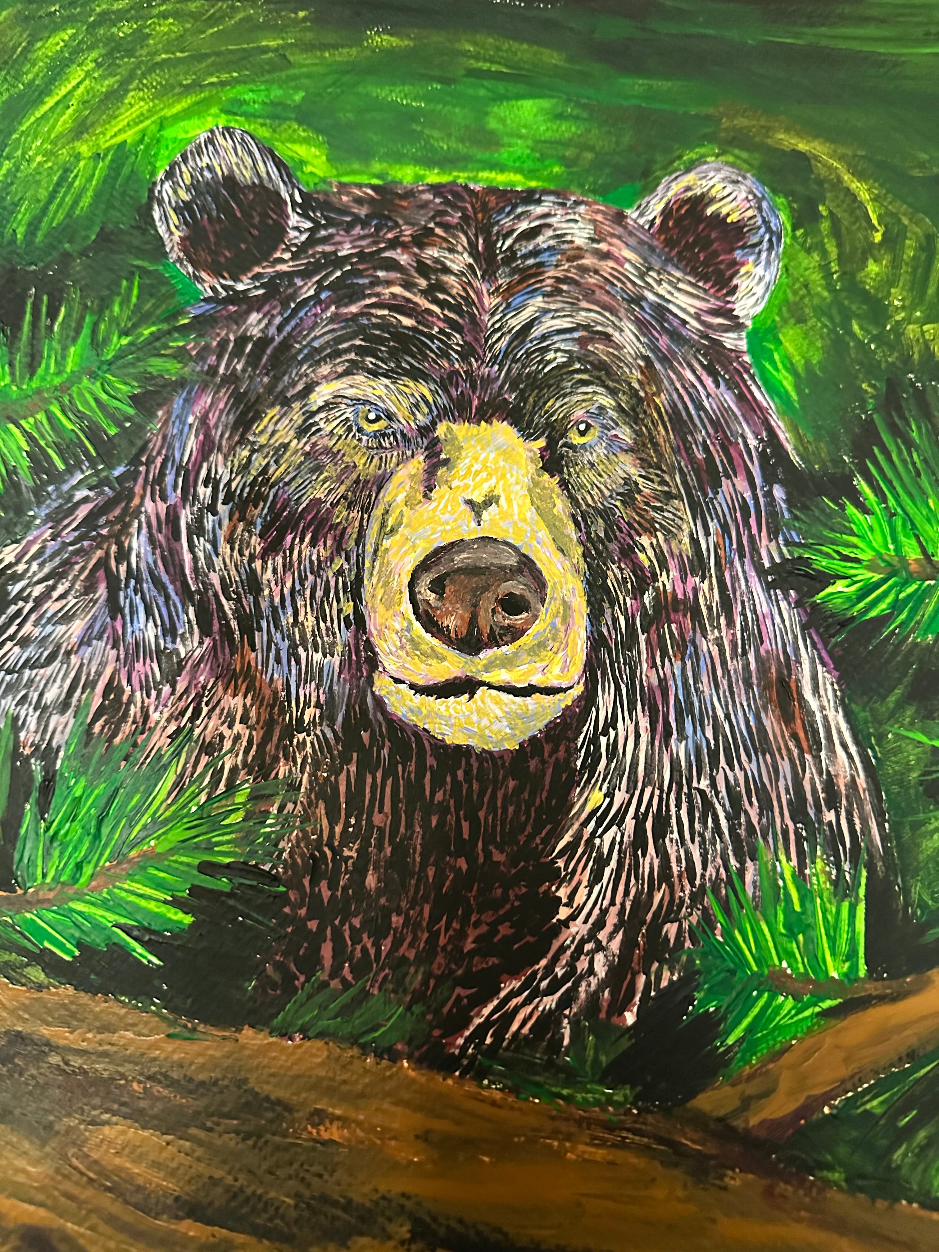Bear in the woods